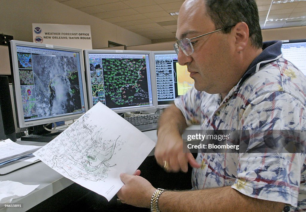 Robert Ricks, head forecaster for the National Weather Servi