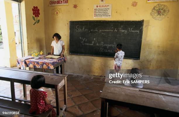 ECOLE DE MARGUERITE DURAS, SADEC, VIETNAM.