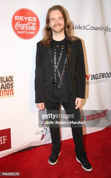 Actor Branden Garrett attends the 12th Annual Santee High School Fashion Show at Los Angeles Trade Technical College on April 13, 2018 in Los...