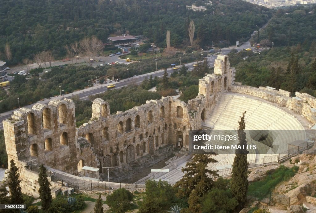ODEON D'HERODOTE ATTICUS, ATHENES, GRECE