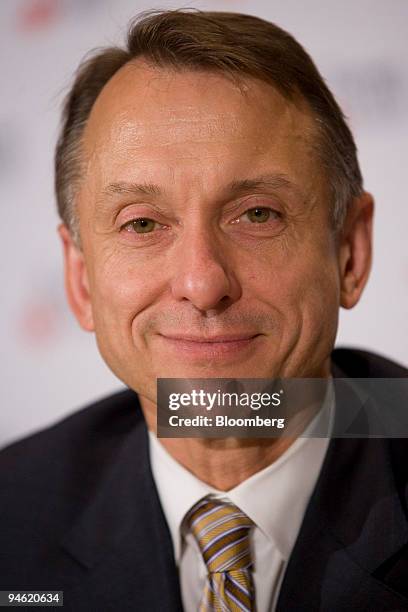 Brian Shaw, chairman and chief executive officer of CIBC World Markets, in Toronto, Canada, on Tuesday, Sept., 2007.