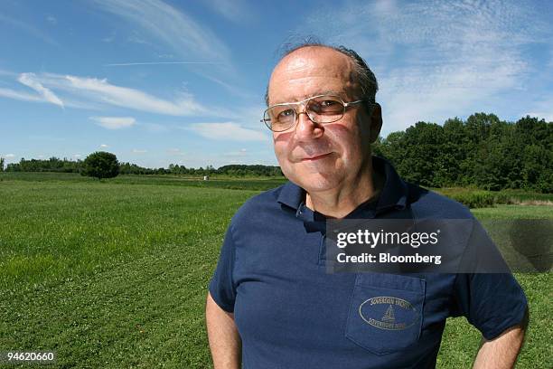 Joseph Charlillo poses near his home in Salem, Ohio, Monday, August 21, 2006. Charlillo's heart pumps at half strength, and his doctor prescribed a...