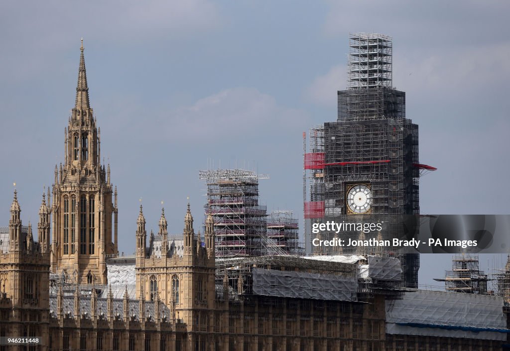 Big Ben repairs