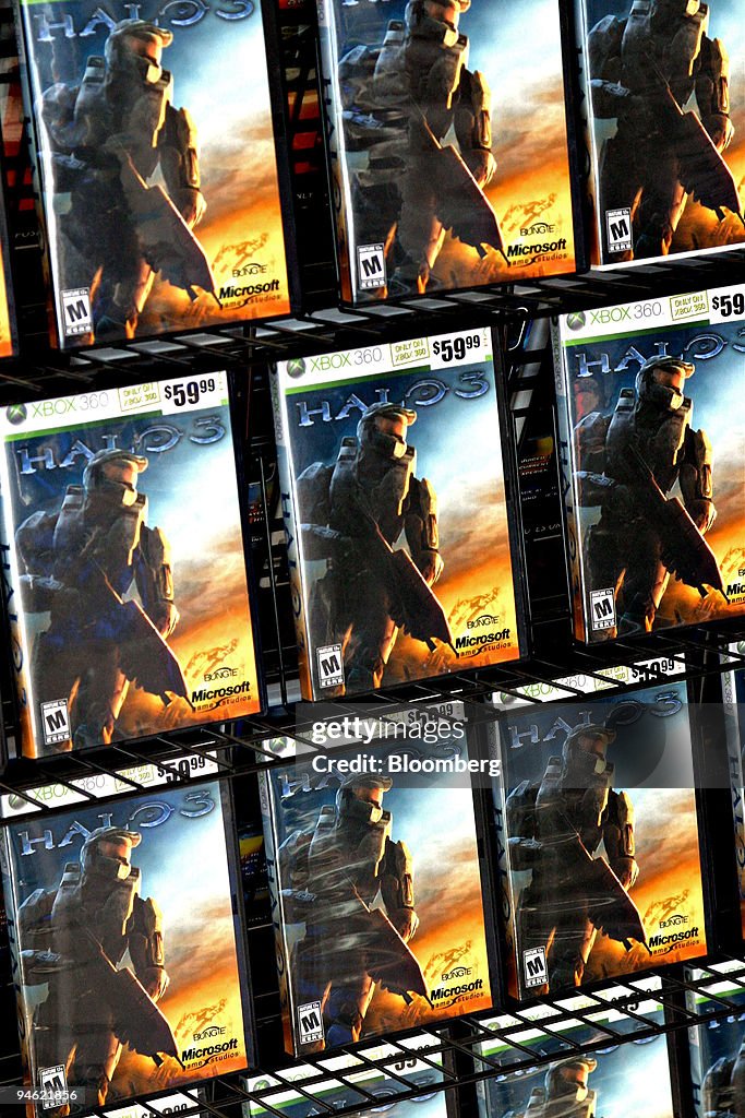 Copies of Halo 3 for Microsoft Corp.'s Xbox 360 gaming syste