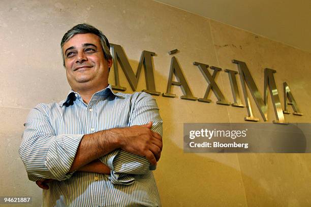 Fabio Cardoso, fund manager with Maxima Asset Management, poses in the Maxima offices in Rio de Janeiro, Brazil on Friday, Dec. 21, 2007. Fabio...