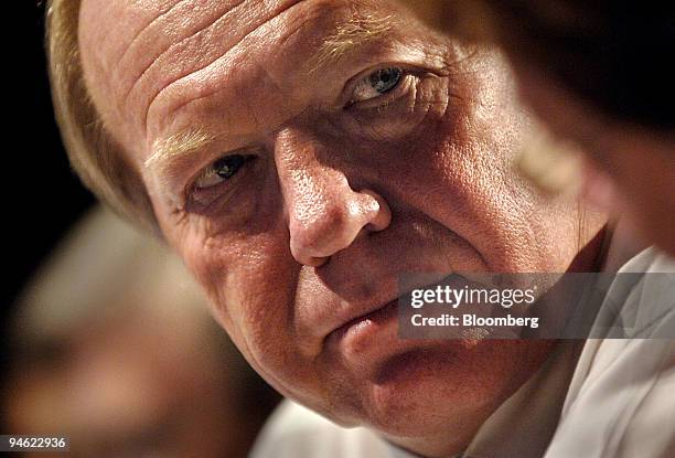 Peter Beattie, premier of the state of Queensland, attends the Australian Labor Party National Conference, in Sydney, Australia, on Saturday, April...