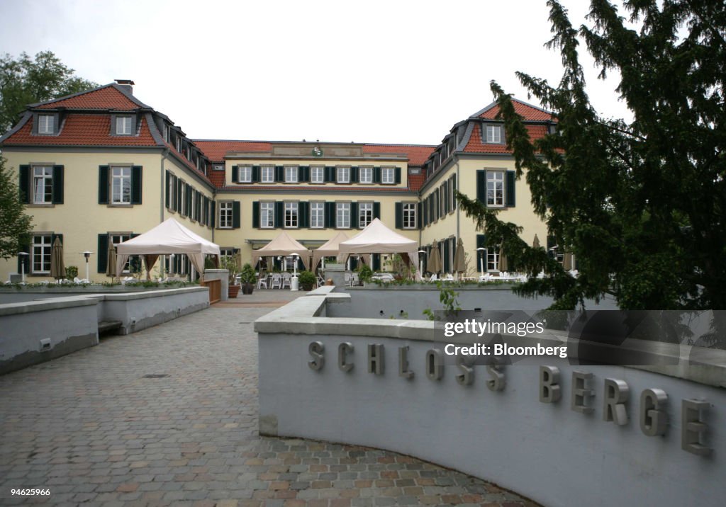 Restaurant Schloss Berge is seen in Gelsenkirchen, Germany,