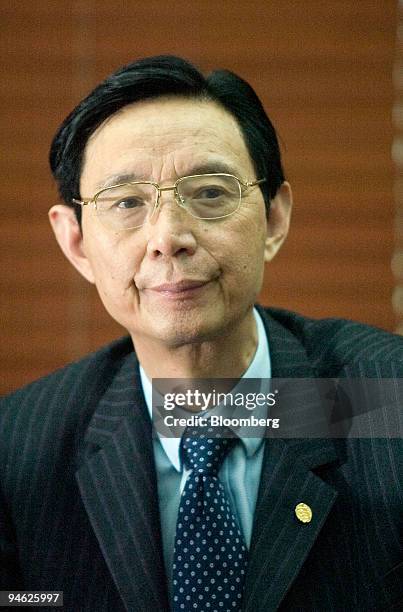 Yin Mingshan, chairman of Chana Motors Co. Ltd., speaks during an interview in Chongqing, China, on Saturday, June 16, 2007.