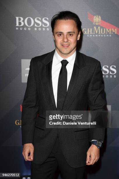 Felipe Massa attends FIA Formula E Gala Dinner at Villa Miani on April 14, 2018 in Rome, Italy.