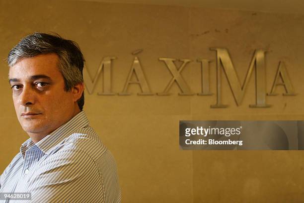 Fabio Cardoso, fund manager with Maxima Asset Management, poses in the Maxima offices in Rio de Janeiro, Brazil on Friday, Dec. 21, 2007. Fabio...