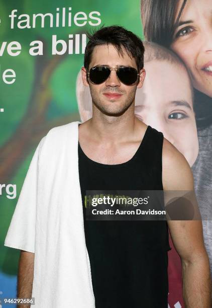Steven McQueen attends St. Jude Children's Research Hospital Patient's Family Participates In The 2018 South Beach Triathlon on April 14, 2018 in...