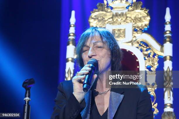 Gianna Nannini performs live with &quot;Fenomenale Tour&quot; on 14 Aprile, 2018 at PalaAlpitour in Turin, Italy.