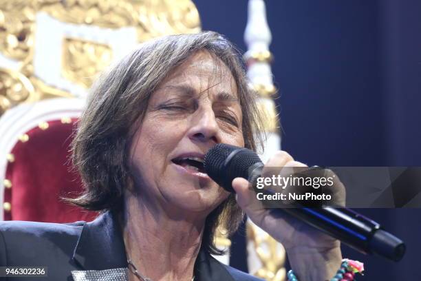 Gianna Nannini performs live with &quot;Fenomenale Tour&quot; on 14 Aprile, 2018 at PalaAlpitour in Turin, Italy.