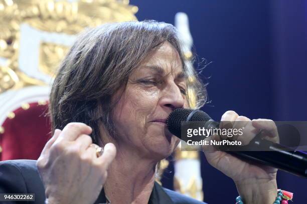 Gianna Nannini performs live with &quot;Fenomenale Tour&quot; on 14 Aprile, 2018 at PalaAlpitour in Turin, Italy.