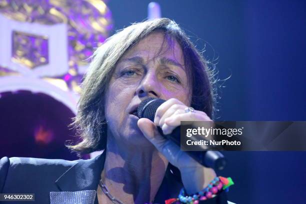 Gianna Nannini performs live with &quot;Fenomenale Tour&quot; on 14 Aprile, 2018 at PalaAlpitour in Turin, Italy.