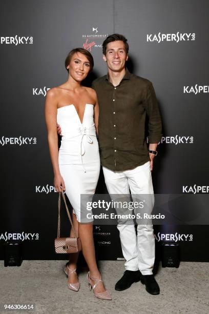 Alex Lynn and Blaise Dyer attend Racing Goes Green, an event organized by Kaspersky Lab, Official Sponsor of DS Virgin Racing Team, to celebrate the...