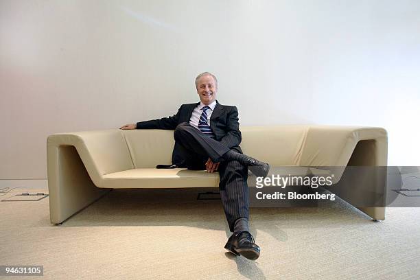 Group Plc Chief Executive Officer Maurice Pratt poses at the London Stock Exchange, in London, U.K., on Thursday, October 12, 2006. C&C and Scottish...