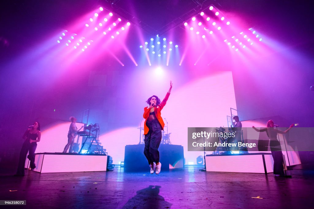 Dua Lipa Performs At O2 Apollo, Manchester