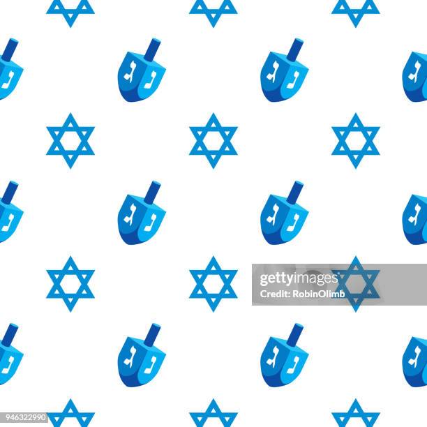 Saudação de feriado de Hanukkah com ícone de pião e texto em