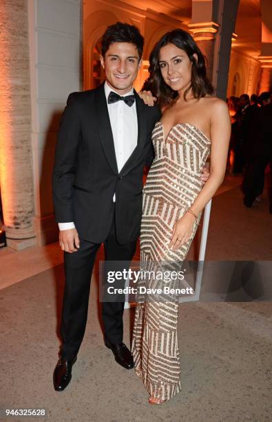 Formula E racing driver Mitch Evans attends the ABB FIA Formula E Gala Dinner hosted by Bulgari at Villa Miani on April 14, 2018 in Rome, Italy.