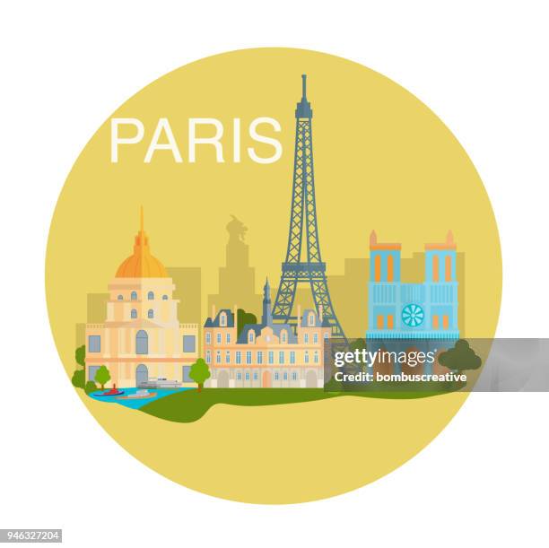 paris city - sydney opera house icon stock illustrations