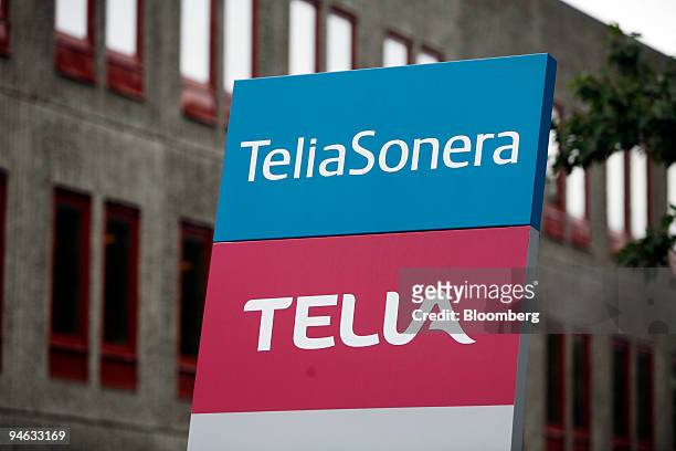 The exterior of the TeliaSonera Farsa plant is seen in a suburb of Stockholm, Sweden, on Tuesday, June, 12 2007. TeliaSonera AB ousted Chief...