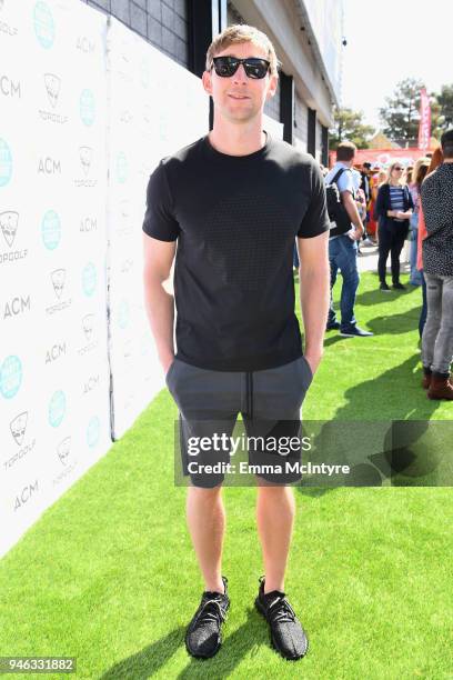 Ashley Gorley attends the ACM Lifting Lives TOPGOLF Tee-Off at Topgolf Las Vegas on April 14, 2018 in Las Vegas, Nevada.