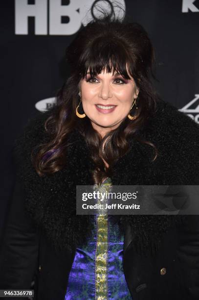 Recording artist Ann Wilson attends the 33rd Annual Rock & Roll Hall of Fame Induction Ceremony at Public Auditorium on April 14, 2018 in Cleveland,...