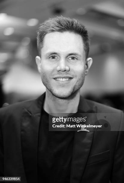 Trent Harmon attends the 53rd Academy of Country Music Awards Cumulus/Westwood One Radio Remotes at MGM Grand Garden Arena on April 14, 2018 in Las...