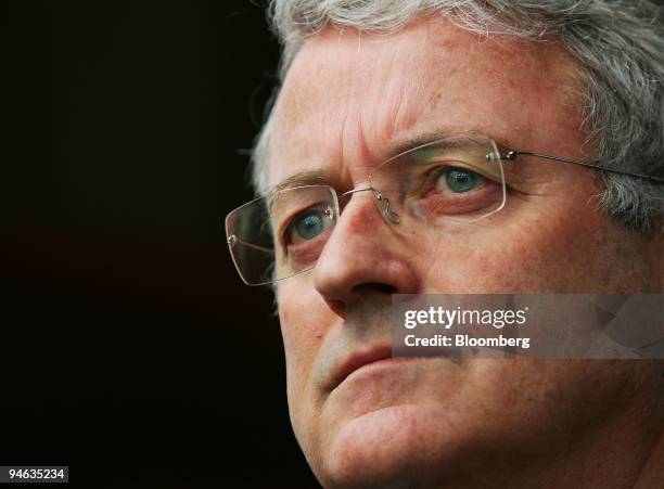 Michael Chaney, director of Woodside Petroleum Ltd., poses for a photograph after a signing ceremony with Kansai Electric Power Co. And Tokyo Gas Co....