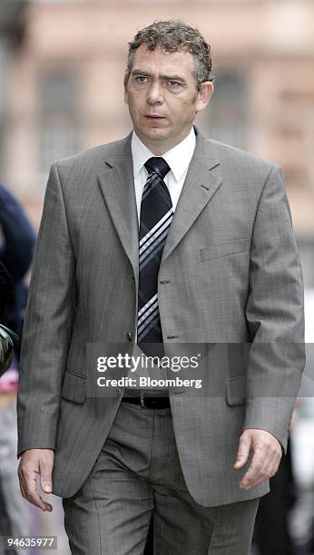 Leo O'Connor arrives at the Old Bailey, London, U.K., Monday, October 9, 2006.