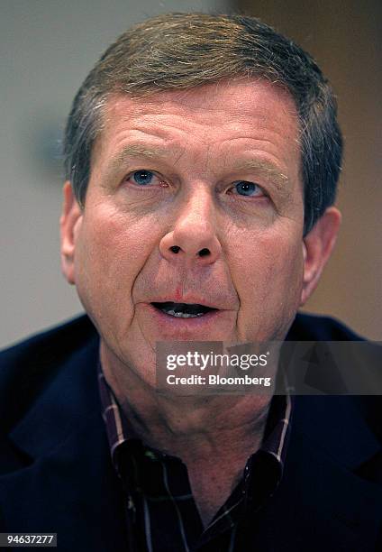 Bob Malone, president of U.S. Operations for BP North America, Inc., speaks at a news conference, in Anchorage, Alaska, Monday August 7, 2006. BP Plc...