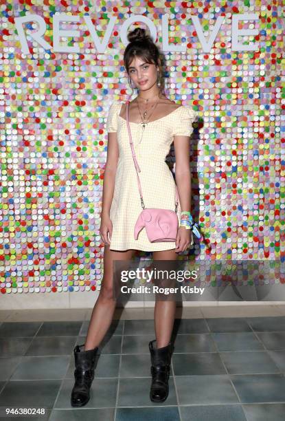 Taylor Hill attends #REVOLVEfestival Day 1 on April 14, 2018 in La Quinta, California.