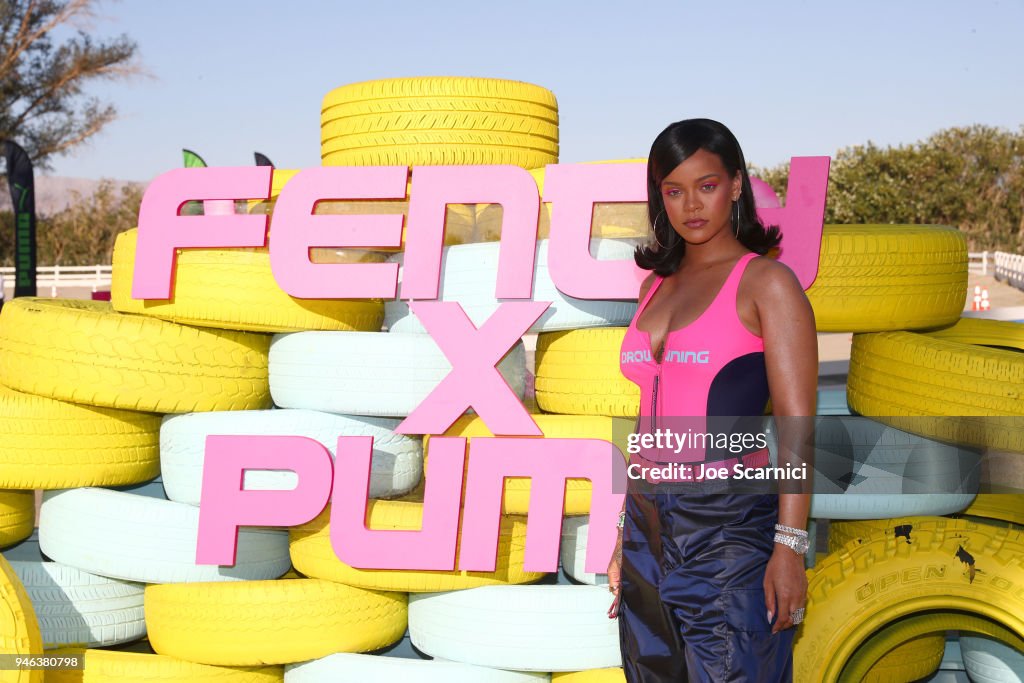 Rihanna and PUMA Gear up for Summer '18 at Coachella