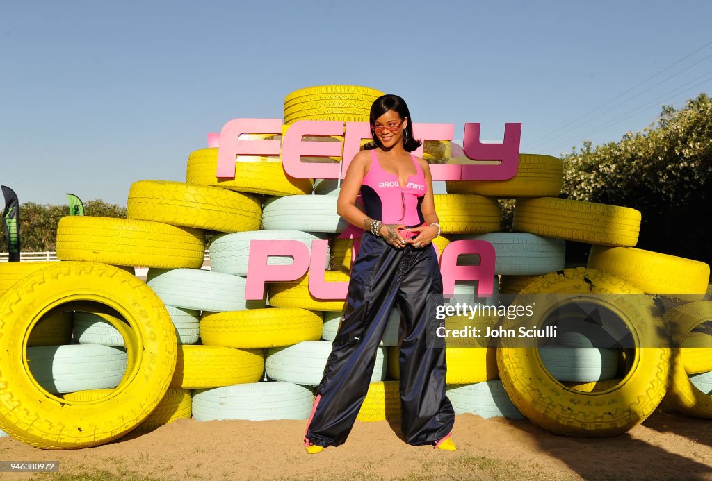 Rihanna and PUMA Gear up for Summer '18 at Coachella