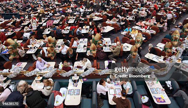 People seen playing Bingo at Beacon Bingo, in Cricklewood Broadway, north London, on Wednesday, December 13, 2006. Bingo parlors, once the realm of...