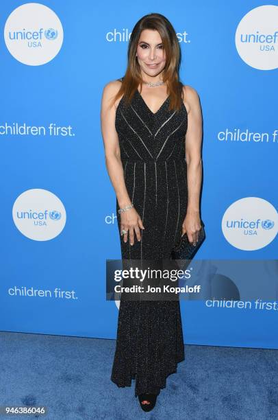 Jo Champa attends the 7th Biennial UNICEF Ball at the Beverly Wilshire Four Seasons Hotel on April 14, 2018 in Beverly Hills, California.