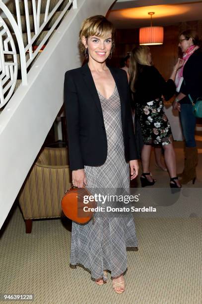 Filmmaker Alex Prager attends InStyle and Brahmin's Badass Women Dinner hosted by Laura Dern on April 14, 2018 in West Hollywood, California.