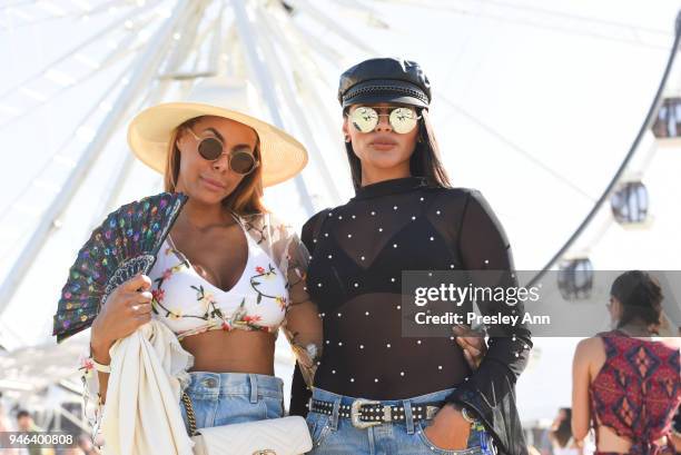 Street Style At The 2018 Coachella Valley Music And Arts Festival - Weekend 1 on April 14, 2018 in Indio, California.