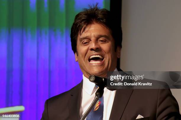 Erik Estrada was the Special Guest and Emcee at the 2018 Mr. Mature America Pageant on The Music Pier on April 14, 2018 in Ocean City, New Jersey.