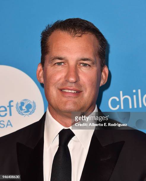 Scott Stuber attends the 7th Biennial UNICEF Ball at the Beverly Wilshire Four Seasons Hotel on April 14, 2018 in Beverly Hills, California.