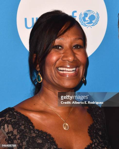 Nicole Avant attends the 7th Biennial UNICEF Ball at the Beverly Wilshire Four Seasons Hotel on April 14, 2018 in Beverly Hills, California.