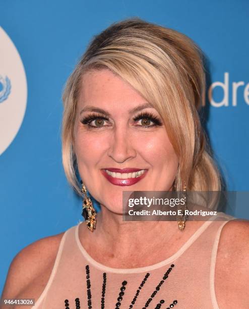 Wendy Burch attends the 7th Biennial UNICEF Ball at the Beverly Wilshire Four Seasons Hotel on April 14, 2018 in Beverly Hills, California.
