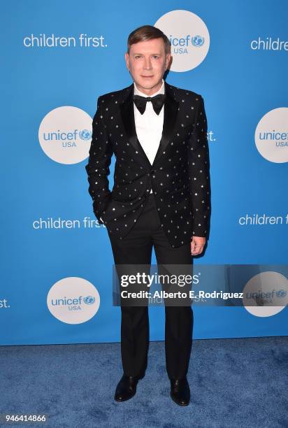 Eugene Sadovoy attends the 7th Biennial UNICEF Ball at the Beverly Wilshire Four Seasons Hotel on April 14, 2018 in Beverly Hills, California.