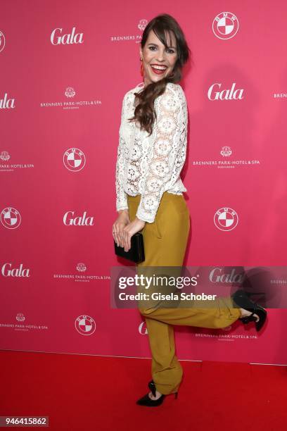 Birthe Wolter during the Gala Spa Awards at Brenners Park-Hotel & Spa on April 14, 2018 in Baden-Baden, Germany.