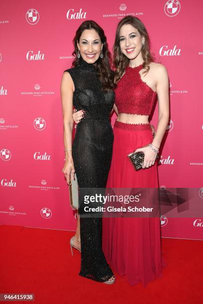 Dagmar Koegel and her daughter Alana Siegel during the Gala Spa Awards at Brenners Park-Hotel & Spa on April 14, 2018 in Baden-Baden, Germany.