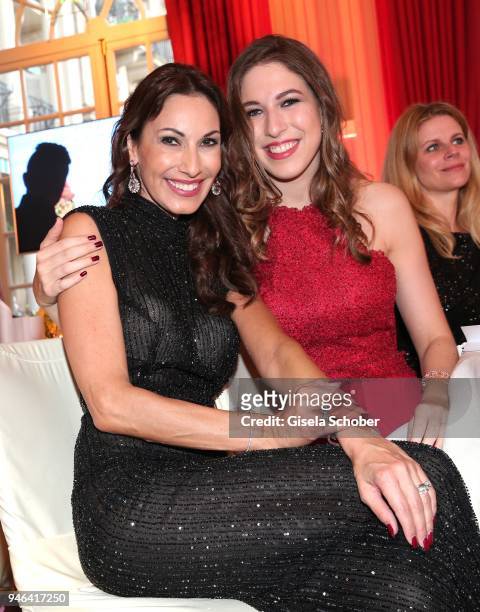 Dagmar Koegel and her daughter Alana Siegel during the Gala Spa Awards at Brenners Park-Hotel & Spa on April 14, 2018 in Baden-Baden, Germany.