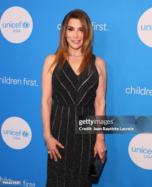 Jo Champa attends the 7th Biennial UNICEF Ball at the Beverly Wilshire Four Seasons Hotel on April 14, 2018 in Beverly Hills, California.