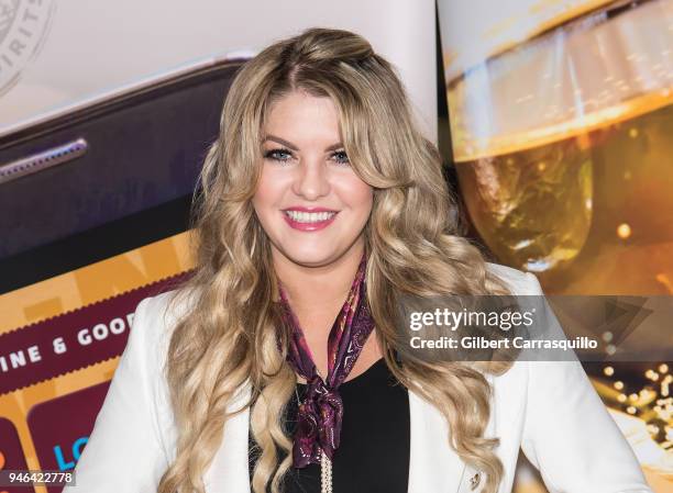 Pandora Vanderpump Sabo poses during the bottle signing of Vanderpump Rose at the Fine Wine & Good Spirits Premium Collection store on April 14, 2018...