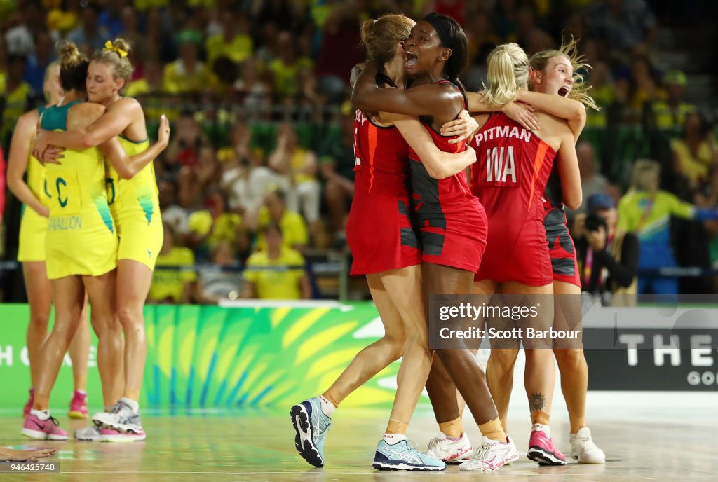 Netball - Commonwealth Games Day 11